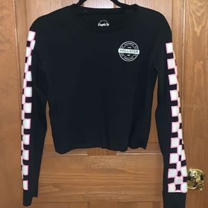 hollister crop color changing long sleeve